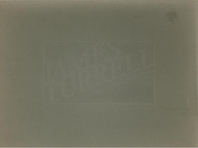 James Turrell: four light installations / edited by Laura J. Millin cover