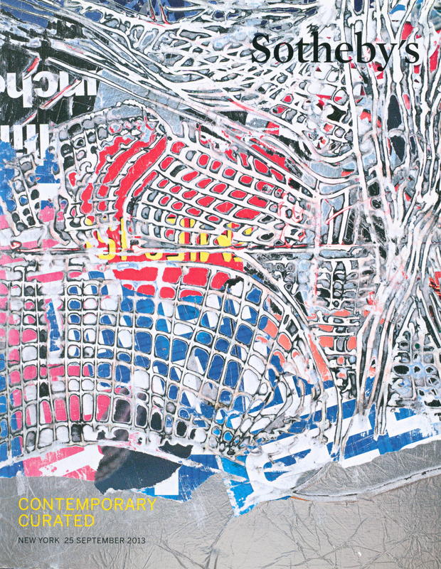 Contemporary curated : auction in New York, 25 September 2013, 10 am and 2 pm cover