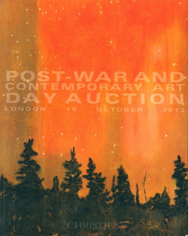 Post-war and contemporary art day auction : Saturday 19 October 2013 cover