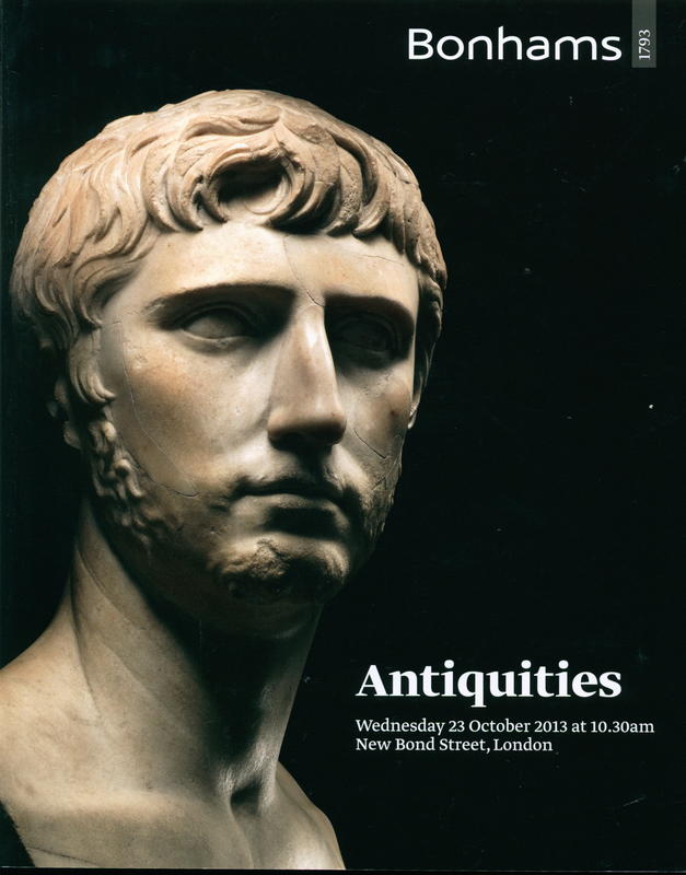 Antiquities : Wednesday 23 October 2013 at 10.30am, New Bond Street, London cover