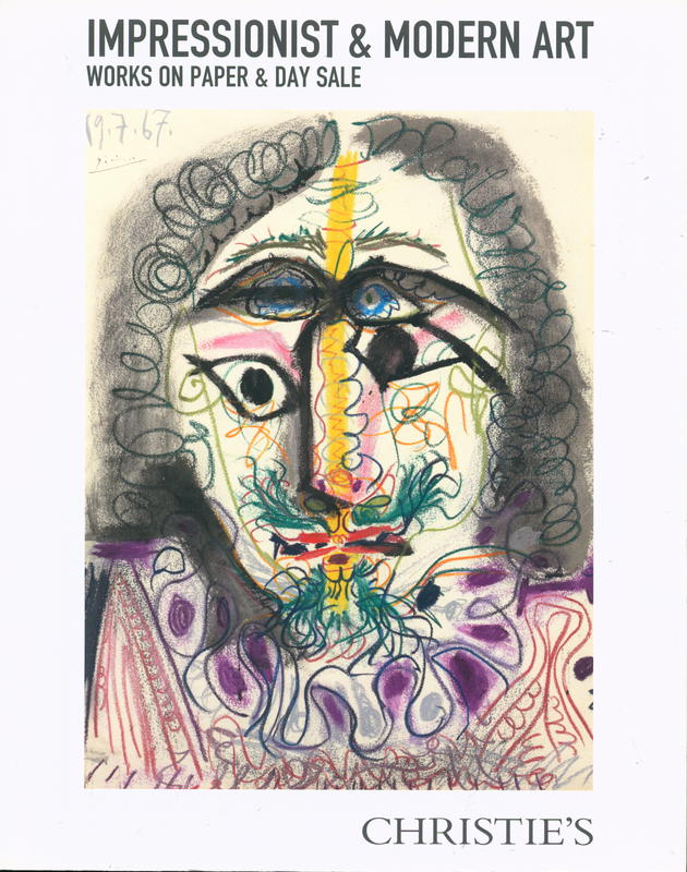 Impressionist and modern art : works on paper and day sale : Wednesday 6 November 2013 cover