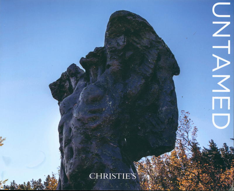 Untamed : sculpture from the untamed series by Dylan Lewis : private sale, 17 September to 20 December 2013 cover