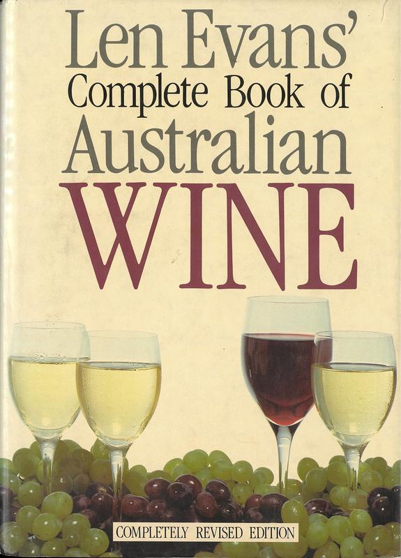 Len Evans' complete book of Australian wine cover