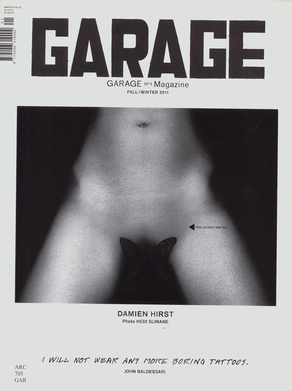 Garage magazine : no. 1, Fall/Winter 2011 cover