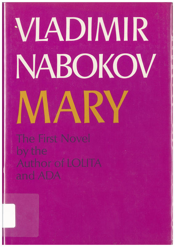 Mary / Vladimir Nabokov ; translated by Michael Glenny cover