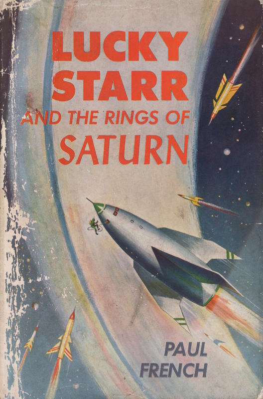 Lucky Starr and the rings of Saturn / Paul French cover
