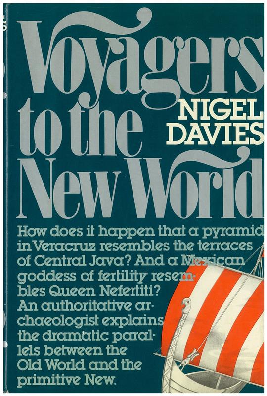 Voyagers to the New World / Nigel Davies cover