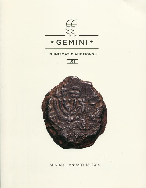 Gemini numismatic auctions : auction XI cover