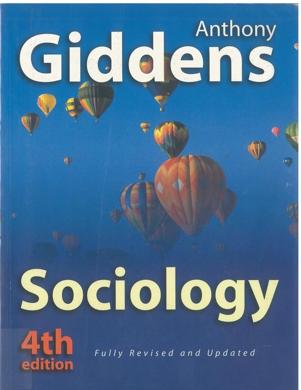 Sociology / Anthony Giddens, with the assistance of Karen Birdsall cover