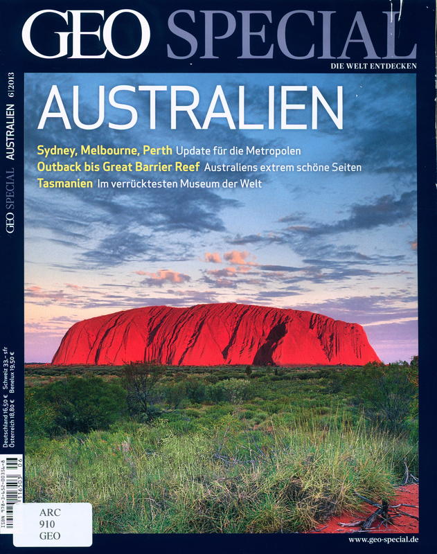 GEO Special : Australien cover