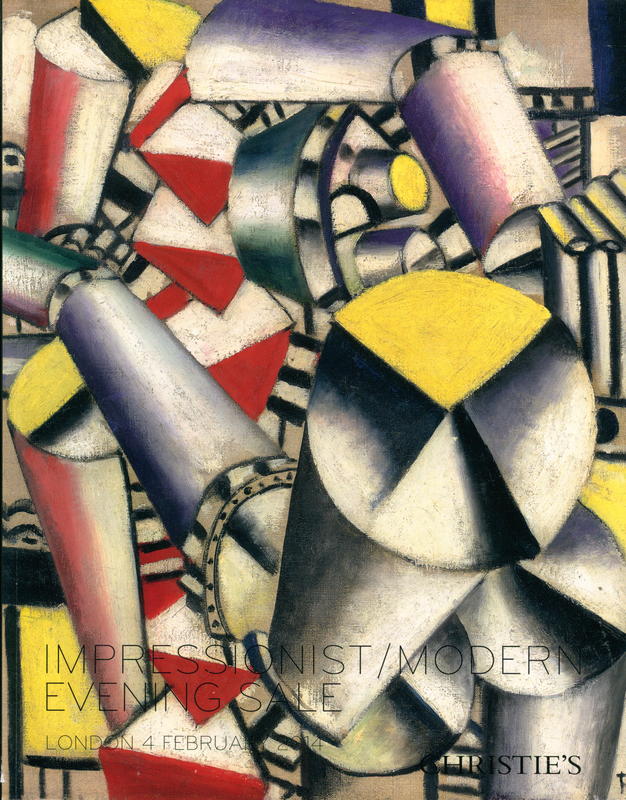Impressionist / modern : evening sale : Tuesday 4 February 2014 cover