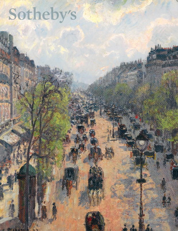 Impressionist, modern and surrealist art evening sale : auction in London, 5 February 2014, 6.30 pm cover