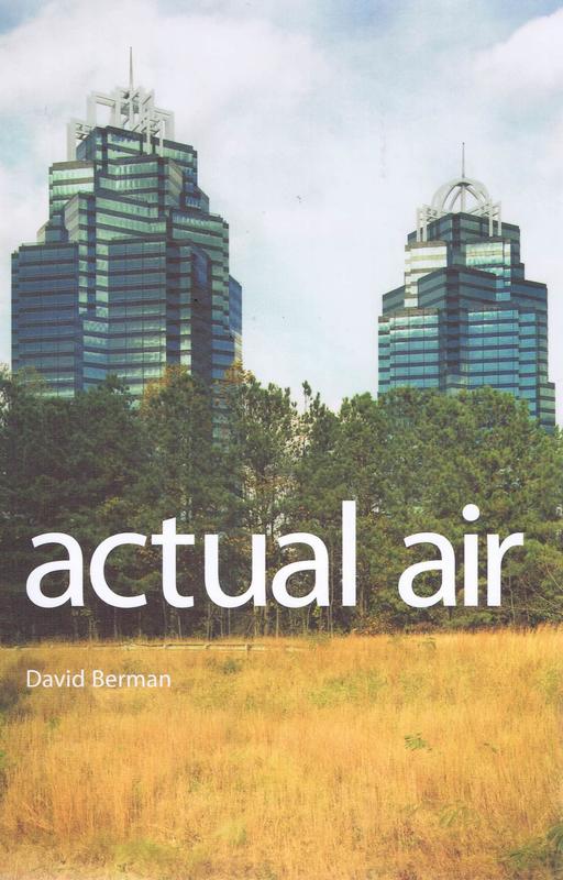 Actual air : poems / by David Berman cover