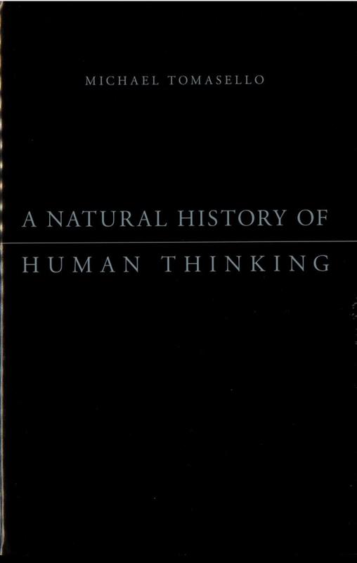 A natural history of human thinking cover