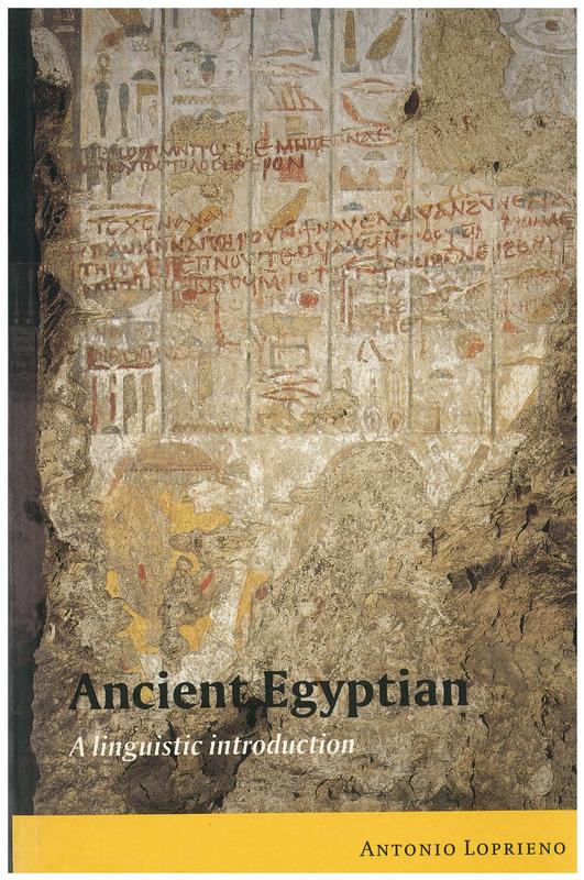 Ancient Egyptian : a linguistic introduction cover