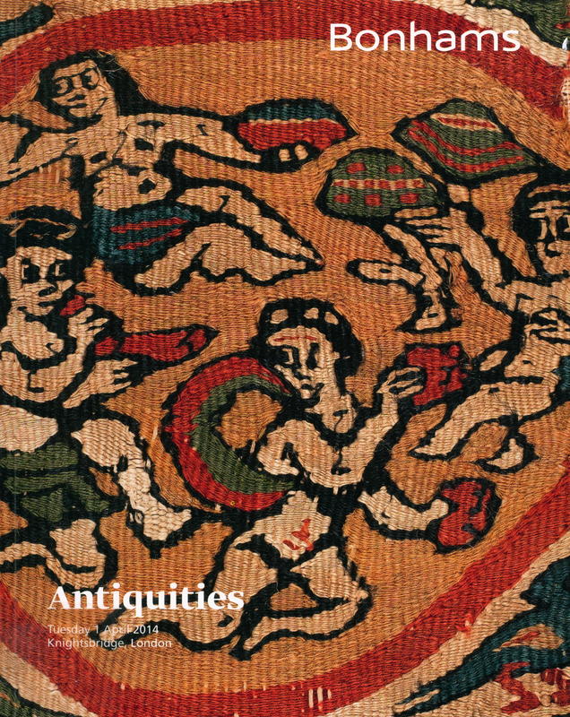 Antiquities : Tuesday 1 April 2014 at 10.30am, Knightsbridge, London cover
