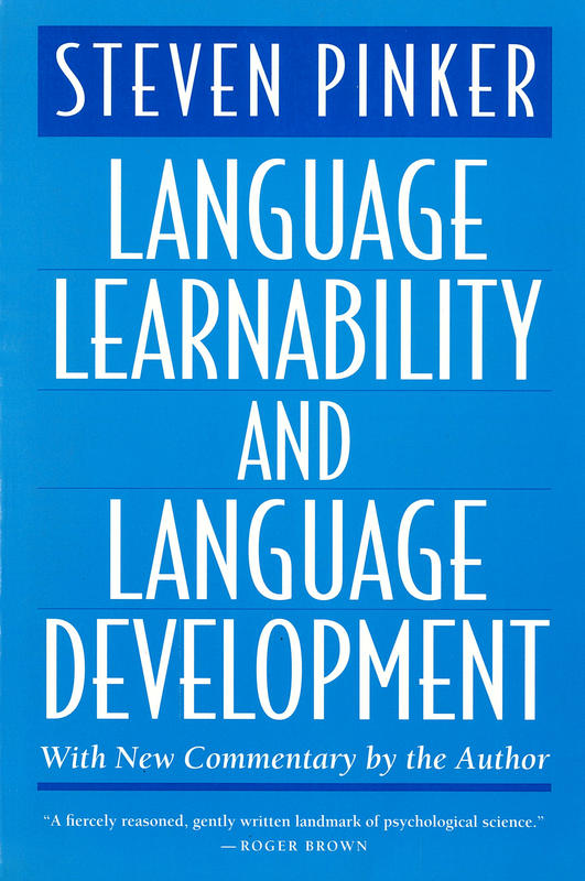 Language learnability and language development cover