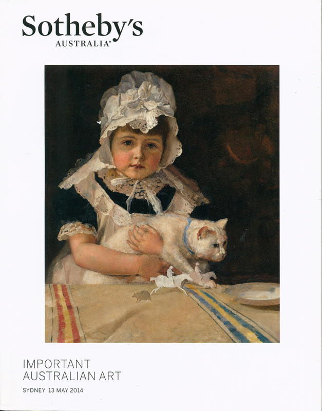 Important Australian art : including property from the Estate of the late Dorothy Braund, Melbourne, the Estate of the late John Kingsmill, Sydney cover