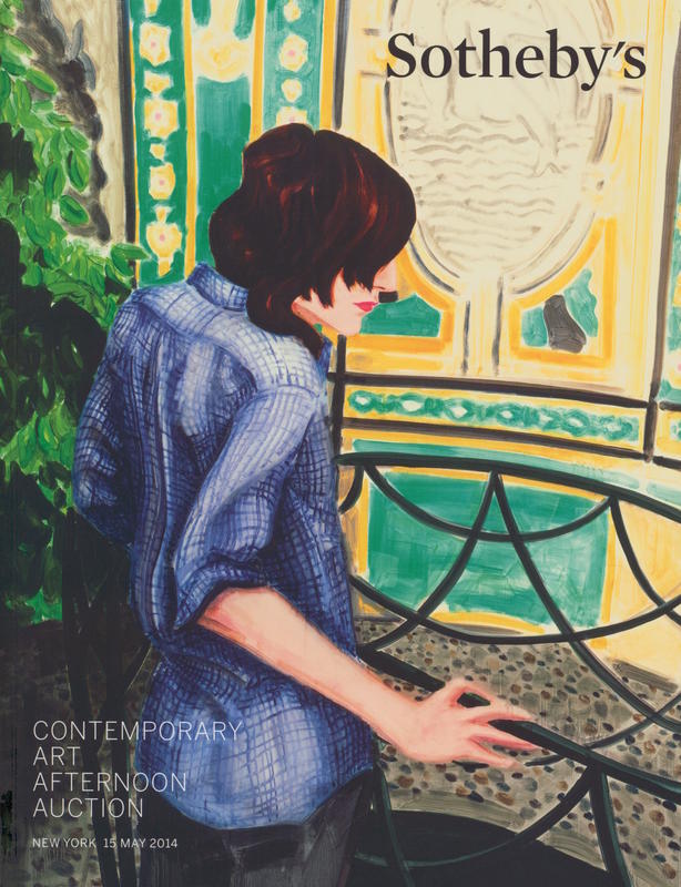 Contemporary art afternoon auction : auction in New York, 15 May 2014 cover