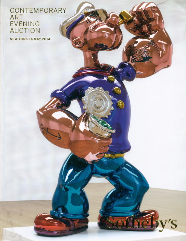 Contemporary art evening auction : auction in New York, 14 May 2014, 7pm cover
