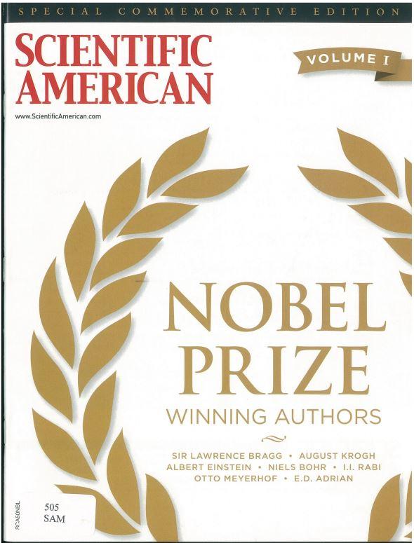 Scientific American : Nobel Prize winning authors : volume one cover