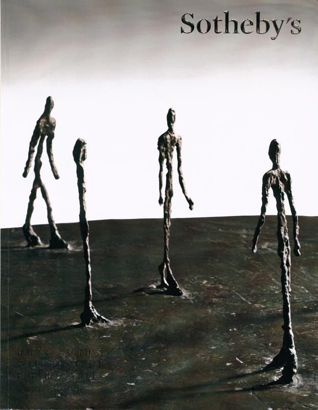 Impressionist and modern art evening sale : auction in New York, 7 May 2014 cover