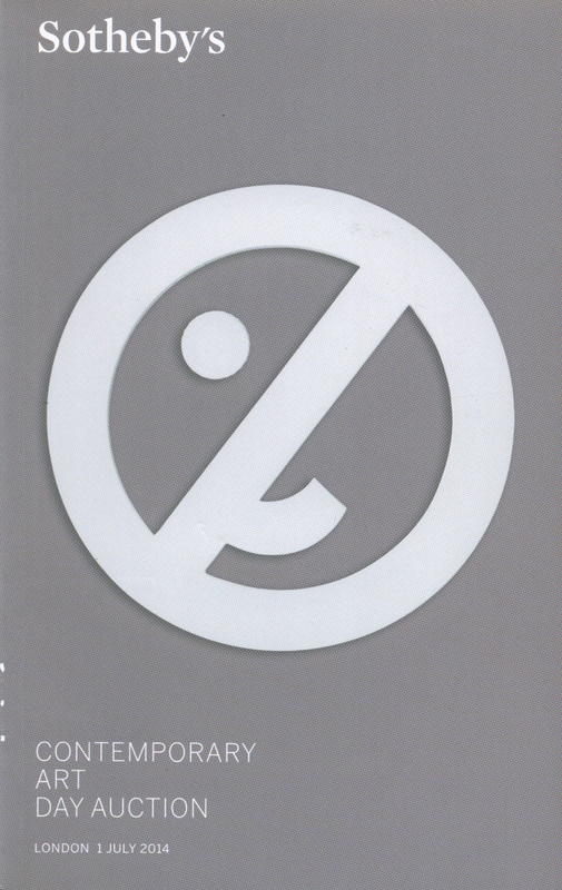 Contemporary art day auction : auction in London, 1 July 2014 cover