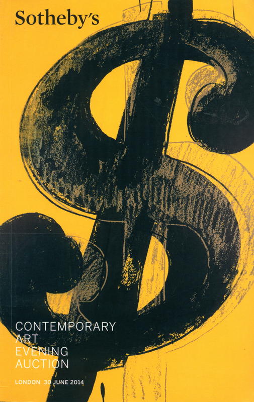 Contemporary art evening auction : auction in London, Monday 30 June 2014, 7pm cover