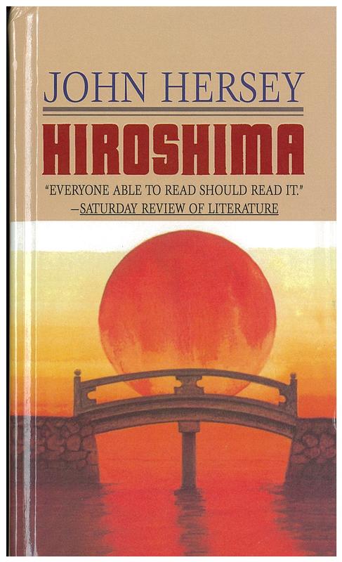 Hiroshima / John Hersey cover