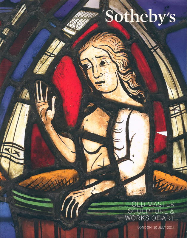 Old master sculpture and works of art : auction in London 10 July 2014 cover