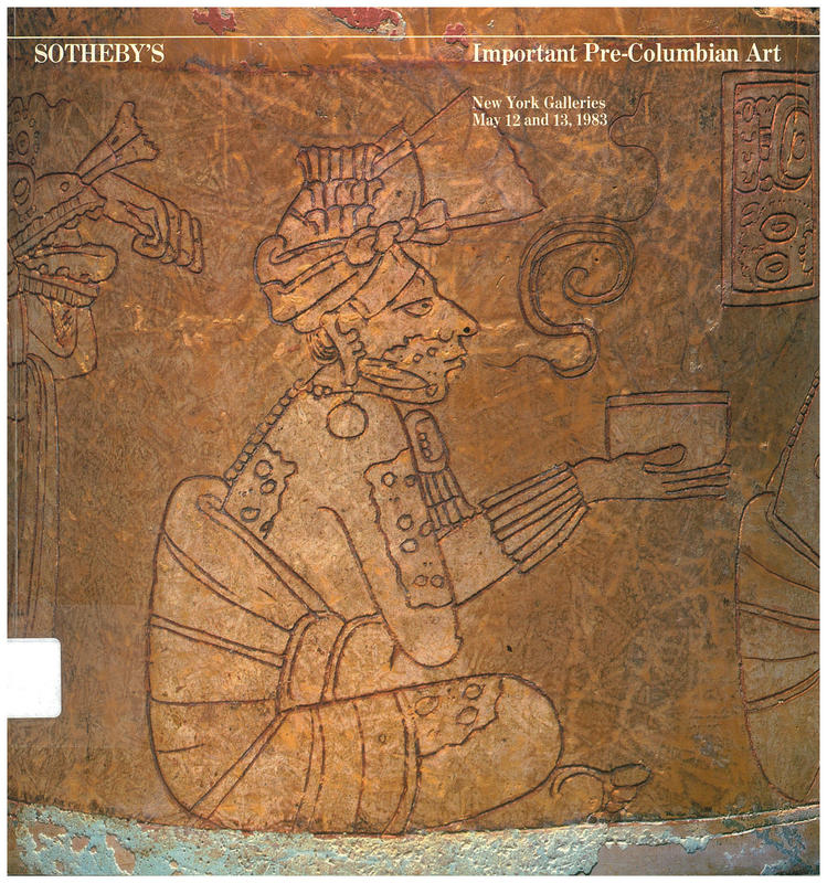 Important pre-Columbian art : auction, Thursday May 12 at 10:15 a.m. and 2 p.m., Friday May 13 at 10:15 a.m. cover