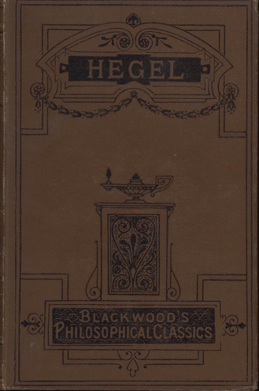 Hegel / by Edward Caird, LL.D. cover