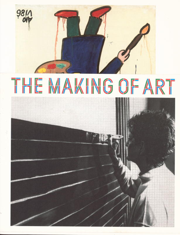 The making of art cover