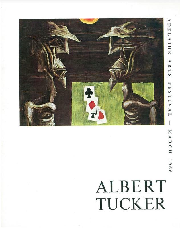 Albert Tucker : Adelaide Arts Festival, March 1966 / [Bonython Art Gallery] cover