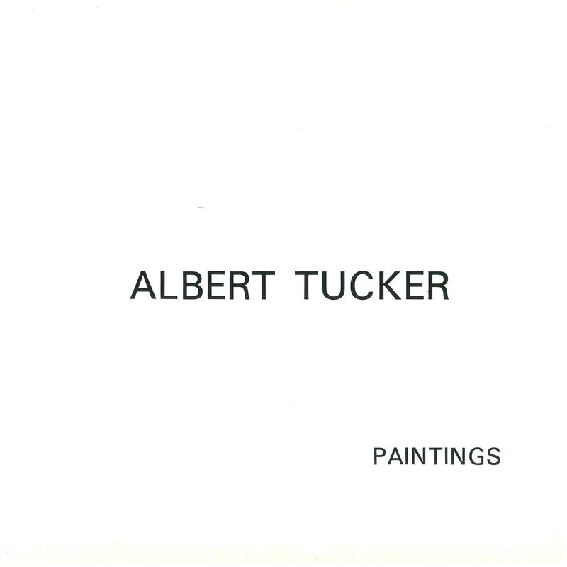 Paintings by Albert Tucker / [introduction by John Henshaw] cover