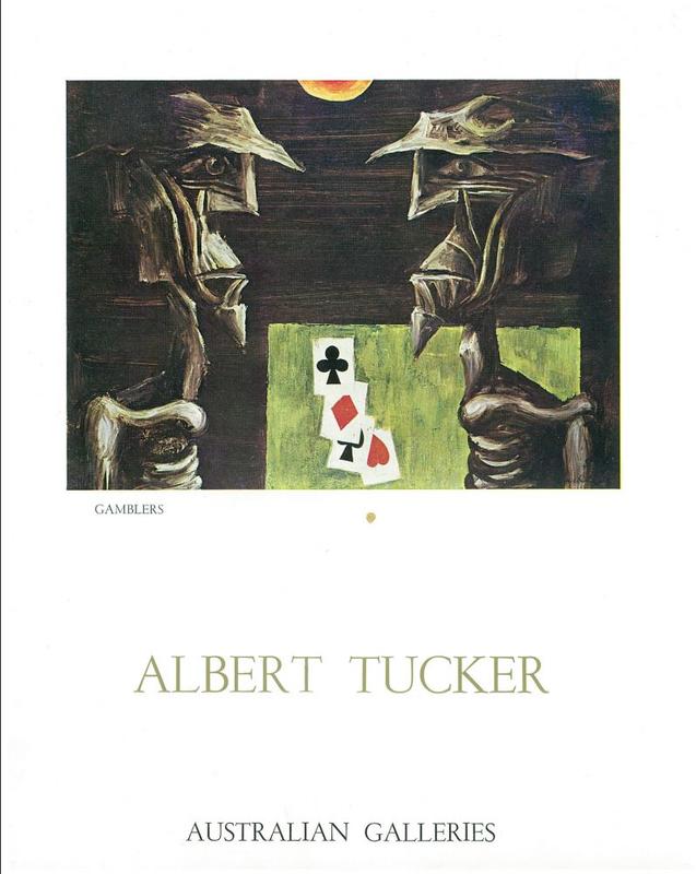 Albert Tucker : 1966 / Australian Galleries cover