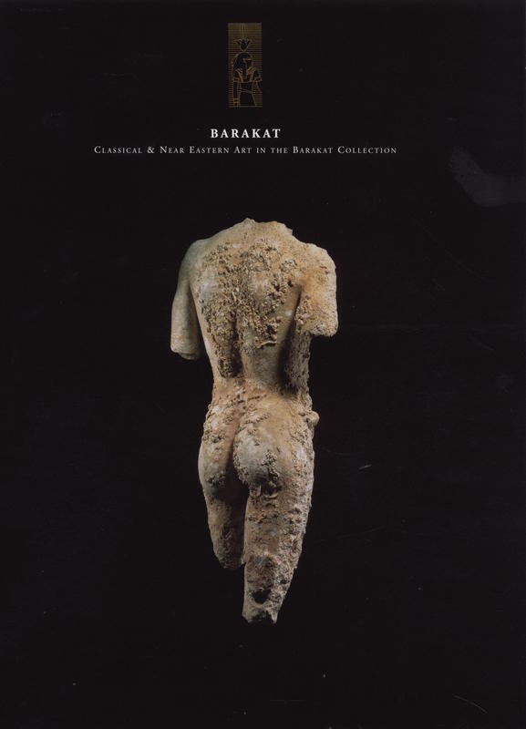 Classical and Near Eastern art in the Barakat Collection cover