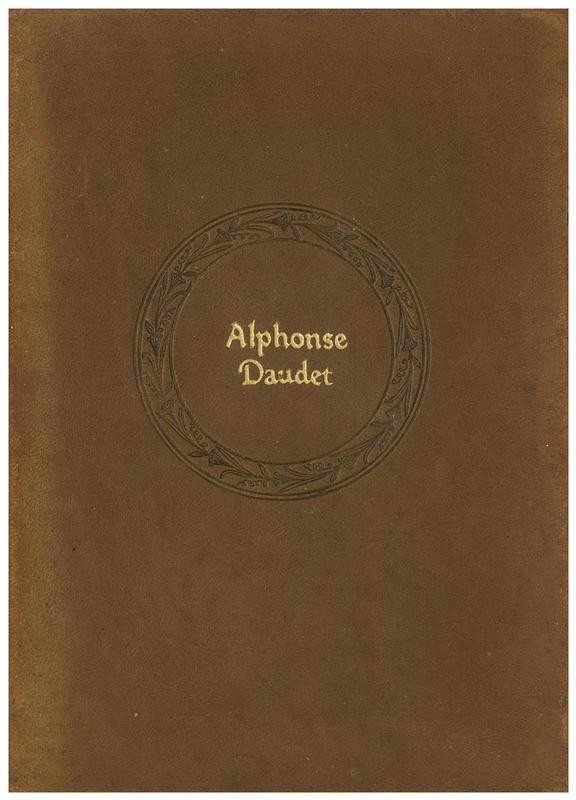 The works of Alphonse Daudet cover