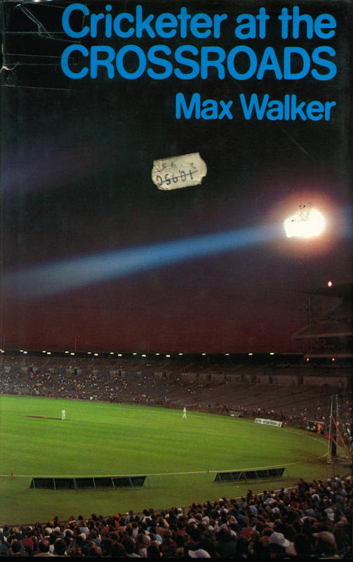 Cricketer at the crossroads cover