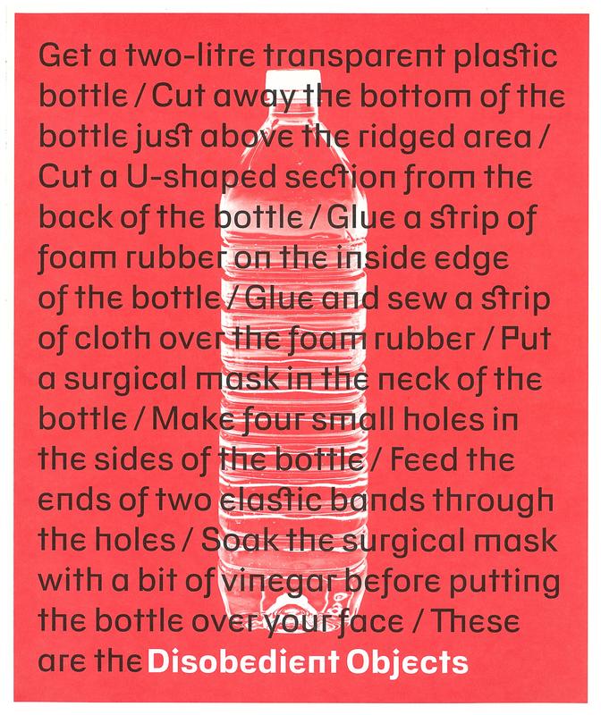 Disobedient objects cover