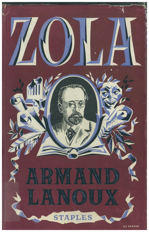 Zola / Armand Lanoux ; translated by Mary Glasgow cover