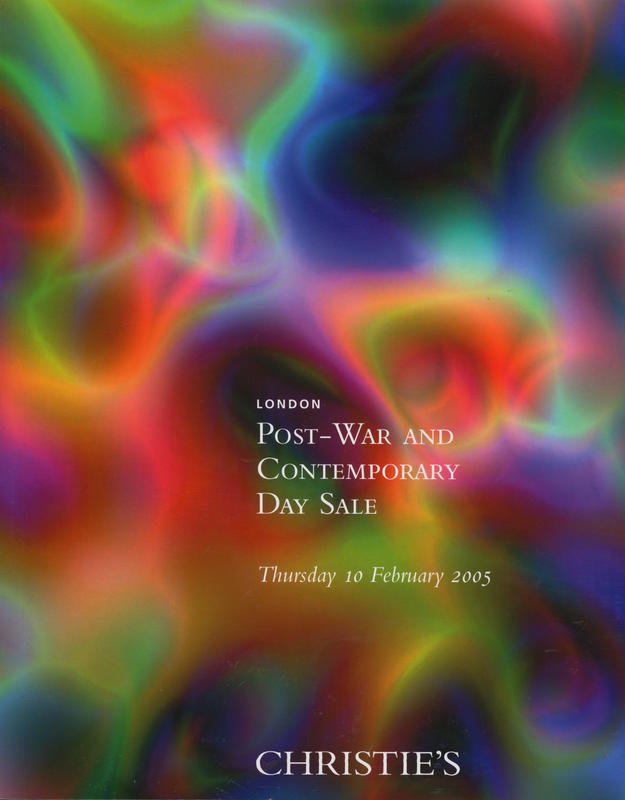 Post-war and contemporary day sale : Thursday 10 February 2005 cover