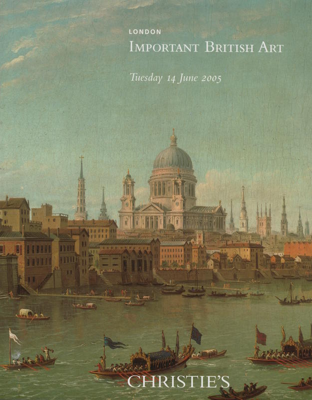 Important British art : Tuesday 14 June 2005 cover