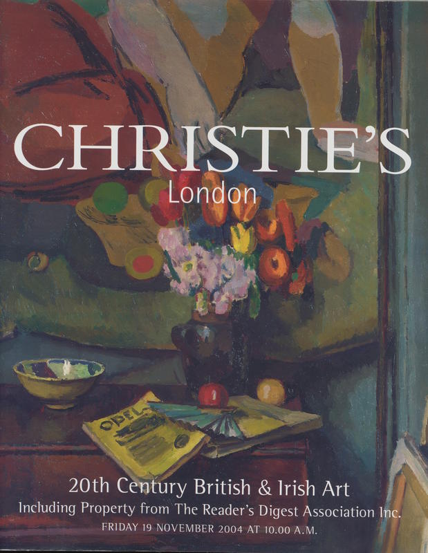 20th Century British and Irish art, including property from the Reader's Digest Association Inc. : Friday 19 November 2004 cover