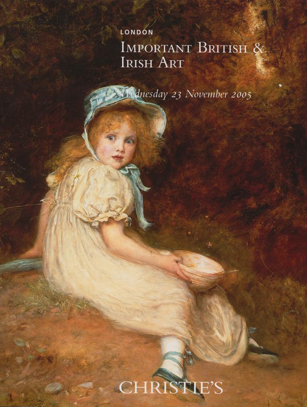Important British and Irish art : Wednesday 23 November 2005 cover