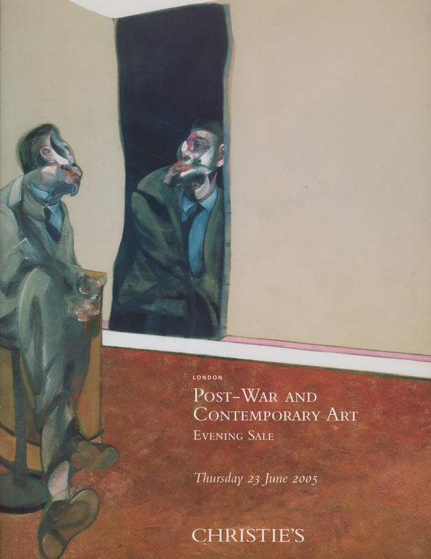 Post-war and contemporary art : Thursday 23 June 2005 cover