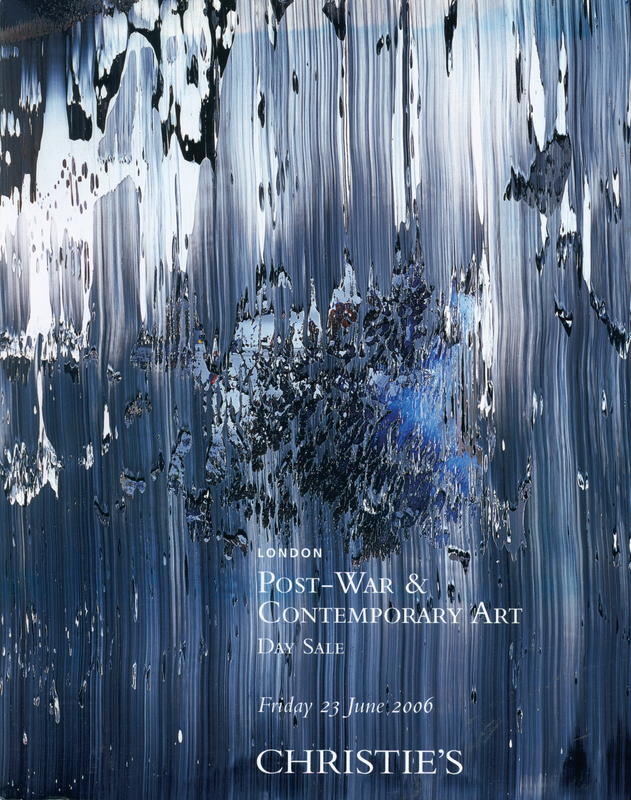 Post-war and contemporary art day sale : Friday 23 June 2006 cover