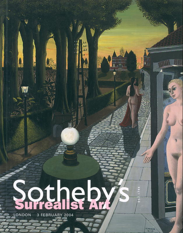 Surrealist art : London, Tuesday 3 February 2004 cover