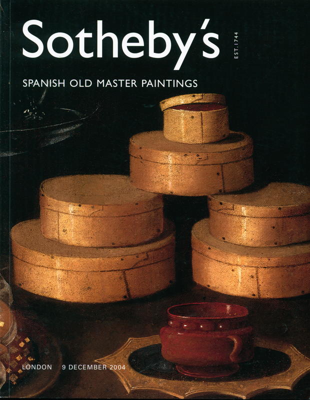 Spanish Old Master paintings : London, Thursday 9 December 2004 cover