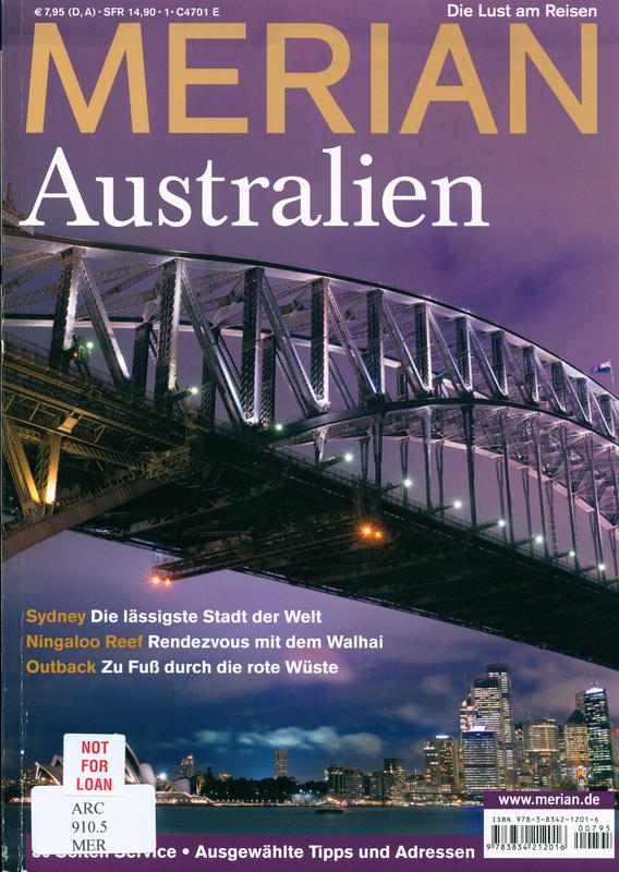 Merian : Australien cover